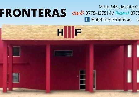 Hotel Tres Fronteras มอนเต กาเซรอส ภายนอก รูปภาพ